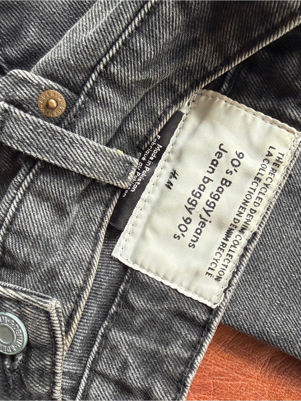 H&M Women's Boyfriend Jeans - Gray Wash